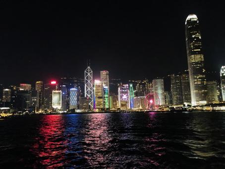 香港の夜景01 香港の夜景01の写真
