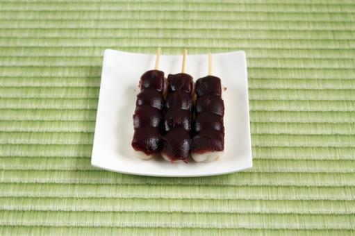 みたらし団子ぜんざい みたらし団子ぜんざい 和菓子,団子,みたらしの写真素材