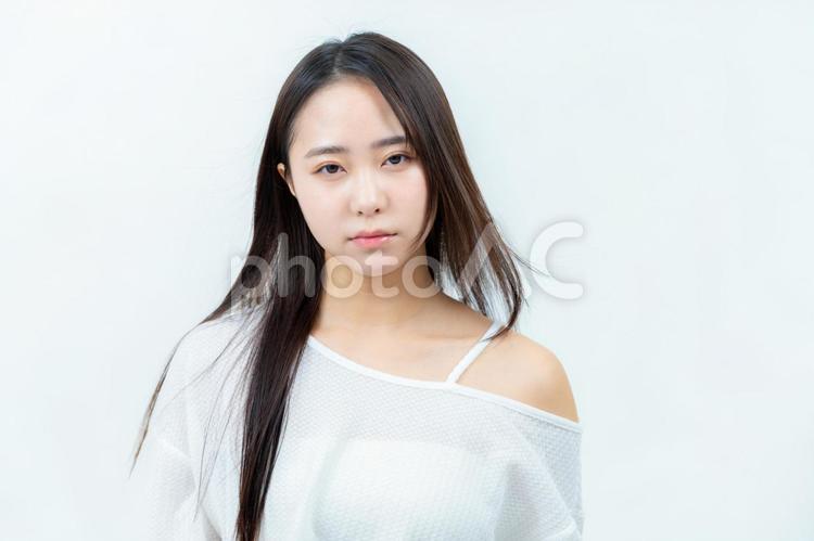 若い女性の美容イメージ 美容,ビューティー,女性の写真素材