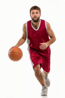 男性バスケットボール選手 男性バスケットボール選手の写真