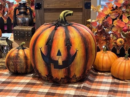 ハロウィンのかぼちゃ飾り 2 ハロウィンのかぼちゃ飾り 2の写真