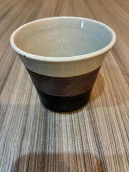 Photo, mashiko ware, dishes, a small dish, 