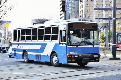 三菱ふそう エアロミディ 九産交 三菱ふそう エアロミディ 九産交 路線バス,バス,貸切バスの写真素材