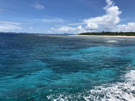 水納島の海 水納島の海の写真