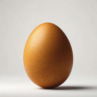 健康的な食卓に欠かせない茶色の卵 健康的な食卓に欠かせない茶色の卵の写真
