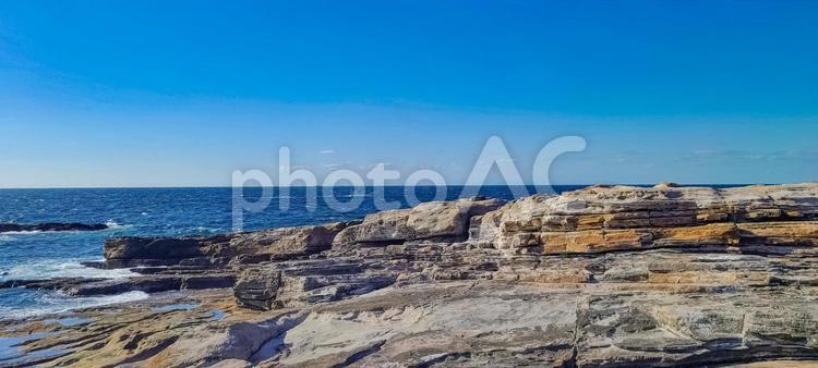 南紀白浜　千畳敷の景色 南紀白浜,千畳敷,和歌山県の写真素材