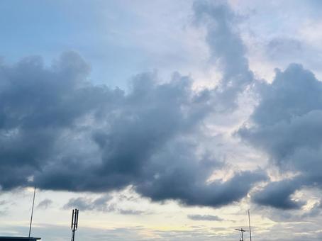 夏の雲 夏の雲の写真