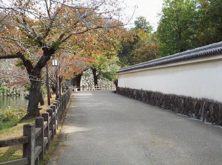 【風景写真】姫路城の風景 【風景写真】姫路城の風景の写真