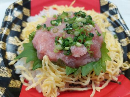 ネギトロ丼 ネギトロ丼,ネギトロ,まぐろの写真素材