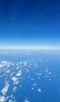 Photo, sky, blue sky, sea, 