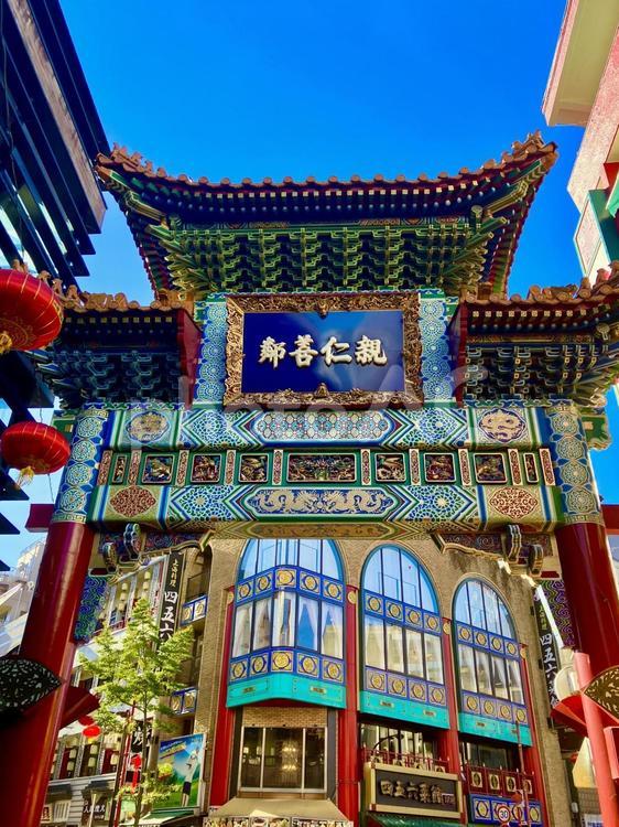 横浜中華街 横浜中華街,中華街,横浜の写真素材