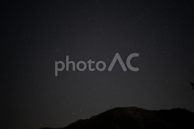 田舎の星空　2025年② 星空,夜,おしゃれの写真素材