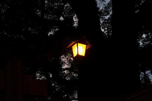 Retro street lamp, JPG