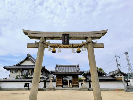 大塩天満宮、鳥居、兵庫県姫路市 大塩天満宮、鳥居、兵庫県姫路市の写真