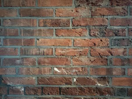 レンガの壁 レンガ,赤レンガ,壁の写真素材