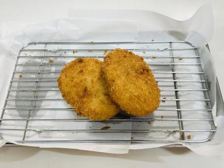 揚げたコロッケ コロッケ,揚げ物,サクサクの写真素材
