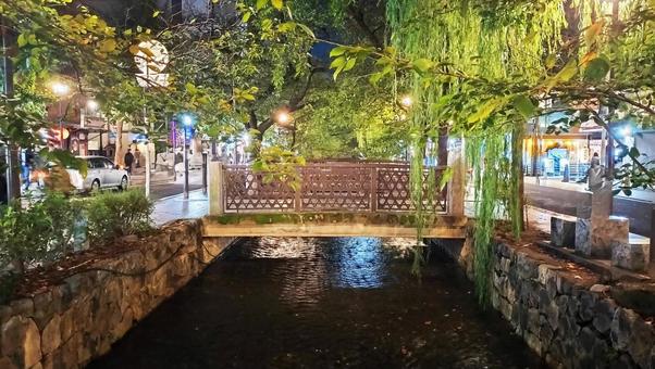 京都 川 京都,川,高瀬川の写真素材