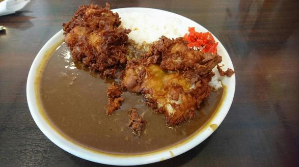 唐揚げカレー 唐揚げカレーの写真