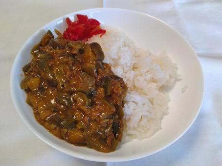 なすカレー なすカレー なすカレー,カレーライス,夏のカレーの写真素材