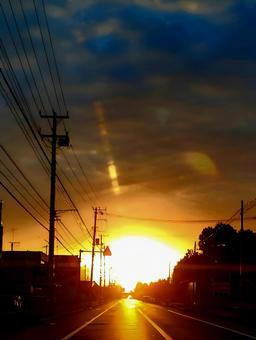 希望の朝の写真