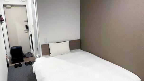 コンテナホテル客室設備 コンテナホテル,客室,内装の写真素材