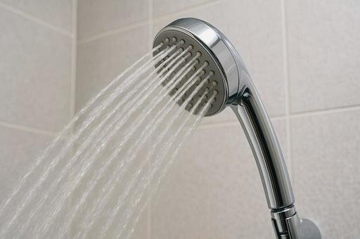シャワーヘッドから出る強い水圧・水まわり シャワーヘッドから出る強い水圧・水まわりの写真