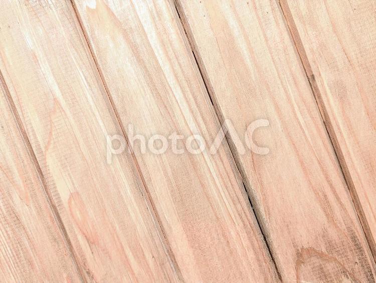 ペールオレンジ色の壁板　木目背景　素材 木目,板,壁の写真素材