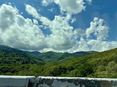 山の景色 山の景色 山,景色,森の写真素材