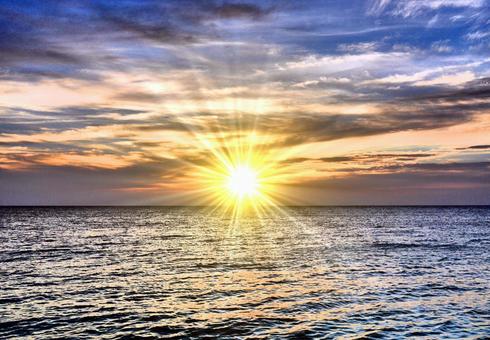 Photo, gift, first sunrise, unlucky day, 