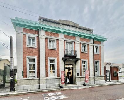 行橋赤レンガ館 行橋赤レンガ館 行橋赤レンガ館,旧百三十銀行行橋支店,レンガの写真素材