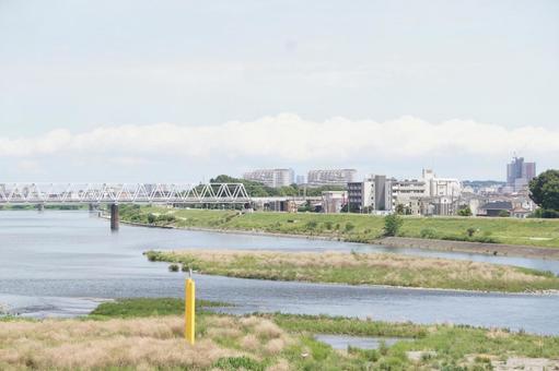 多摩川の写真