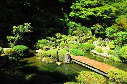 島根県-永明寺-禅庭 島根県-永明寺-禅庭の写真