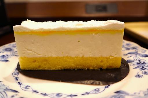 レモンのチーズケーキ レモンのチーズケーキの写真