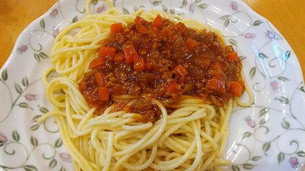 スパゲッティミートソース スパゲッティミートソース スパゲッティミートソース,パスタ,イタリアンの写真素材