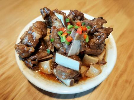 中華料理 スペアリブの豆鼓蒸し 中華料理 スペアリブの豆鼓蒸し スペアリブの豆鼓蒸し,豆鼓蒸排骨,豉汁蒸排骨の写真素材
