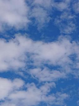 Photo, autumn sky, mianyun, high in the sky, 