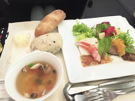 機内食 機内食 機内食,機内,飛行機の写真素材