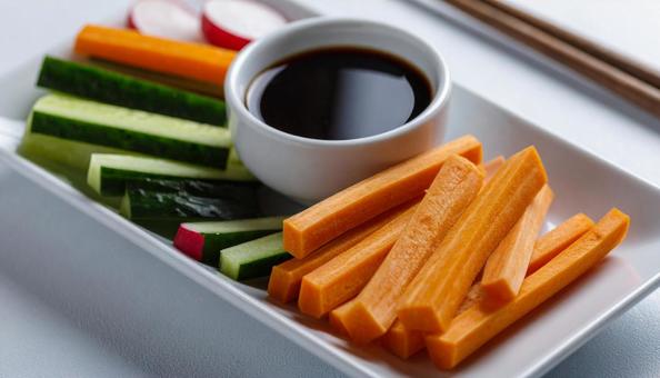 野菜スティックの写真