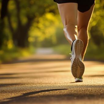 ランニングの写真