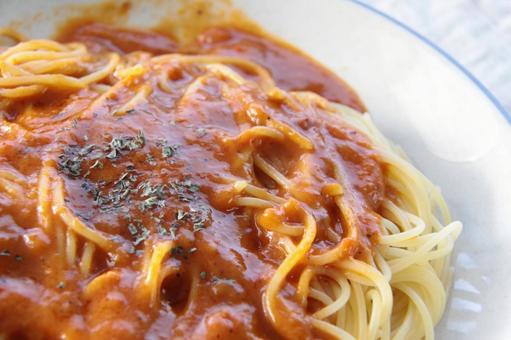 パスタ スパゲッティ パスタ スパゲッティ パスタ,スパゲッティ,ミートソースの写真素材