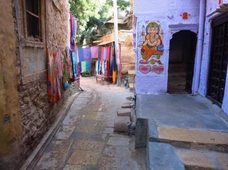 インド ジャイサルメールの町並 9 インド ジャイサルメールの町並 9の写真