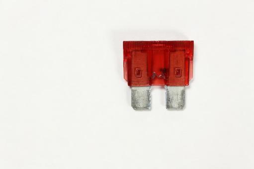 切れた平型ヒューズ ヒューズ,平型,切れるの写真素材