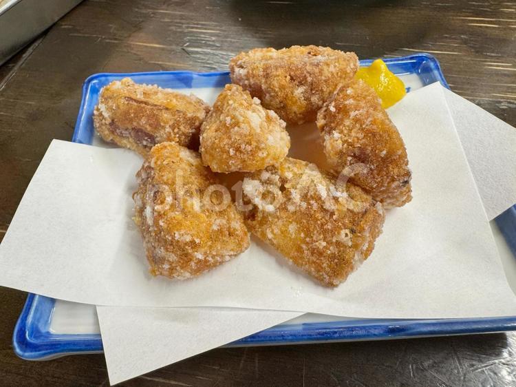 大根のからあげ 大根の唐揚げ,大根,だいこんの写真素材