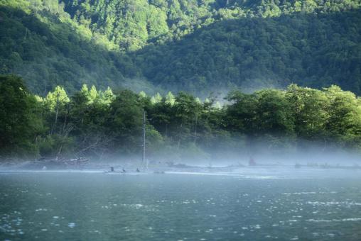 気嵐 気嵐の写真