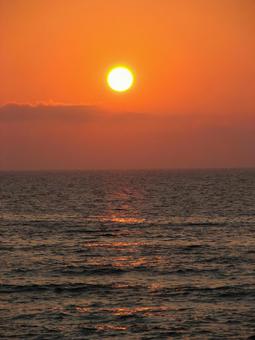海の落日 200707 01 海の落日 200707 01の写真