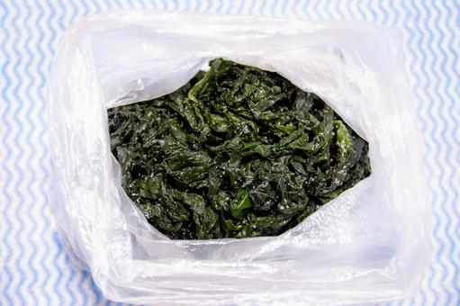 Photo, salted wakame, seaweed, salted, 