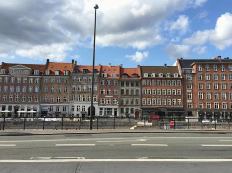 ヨーロッパの街並み デンマーク,ヨーロッパ,街並みの写真素材