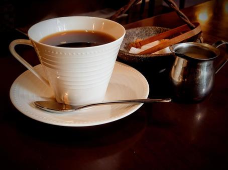 Photo, coffee, hot coffee, cafe, 
