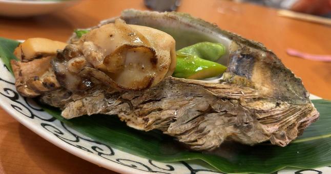 牡蠣 牡蠣,焼き牡蠣,オイスターの写真素材