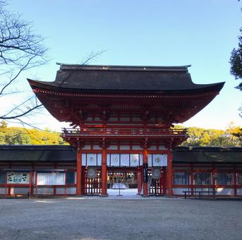 下鴨神社本殿 下鴨神社本殿 下鴨神社,京都,風景の写真素材